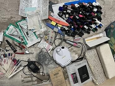 Профессиональный набор для маникюра/педикюра и дизайна ногтей — полный