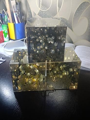 тюлпан: “Бесконечные тюльпаны” — декоративный светильник Полностью собранный — 2