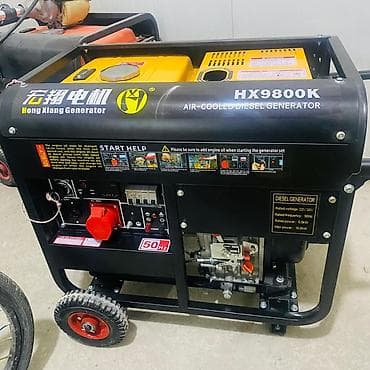 Кухонные принадлежности: Дизельный генератор Hong Xiang HX9800K - Тип: дизельный, воздушное — 3