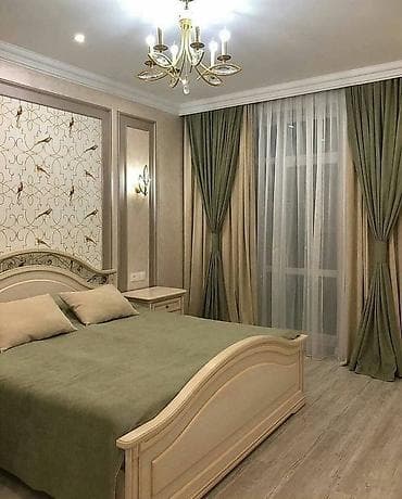 квартиры псо бишкек: 1 комната, Люкс, элитка, 1000 мелочей, Душевая кабина, Постельное белье, Кондиционер — 1