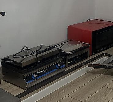 Профессиональные электрогрили/контактные прессы для кухни и фастфуда