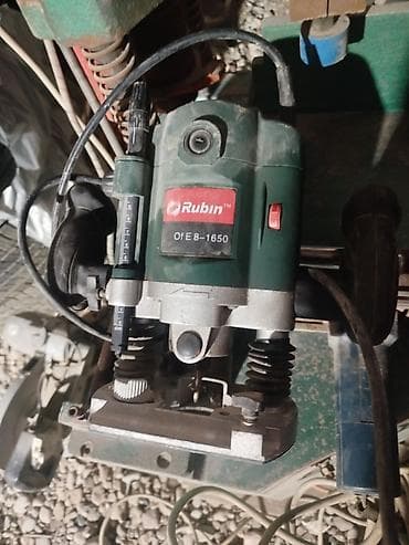 сваршик бишкек: Фрезер по дереву Rubin OF E 8-1650 - Тип: погружной электрический — 3