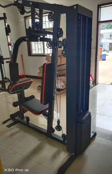 тренажер универсальный для дома: Силовой тренажер, Мультистанция, Для груди, Для ног, Для рук, Новый, Самовывоз, Бесплатная доставка, Платная доставка — 4