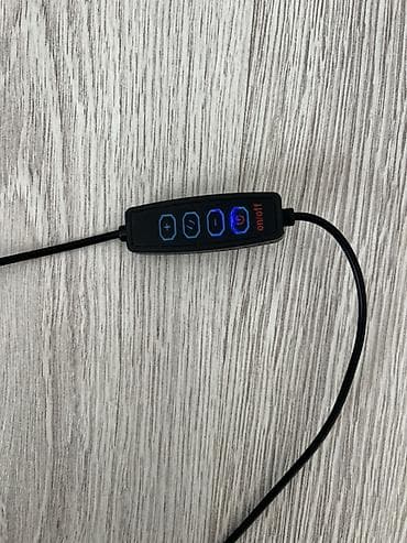 фото камеры: Штатив асмр Кольцевая LED‑лампа с кронштейном на пружинном рычаге и — 5