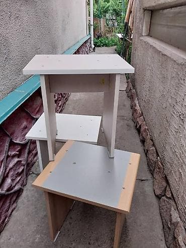 Стулья, табуретки: Табуретка, Новый, ЛДСП, Не раскладной — 4