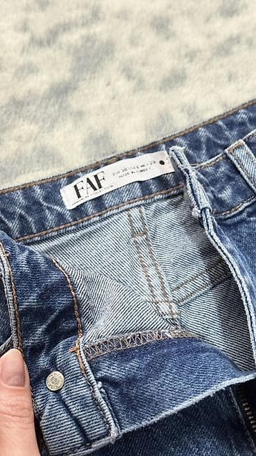 теплые рубашки: Размер s Джинсы FAF Denim Collection - Материал: плотный хлопковый — 2