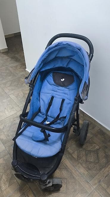 Коляски: Коляска, Joie, цвет - Голубой, Б/у — 1