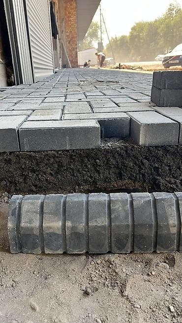 установка шлагбаума бишкек: Профессиональная укладка тротуарной плитки и брусчатки - Полный цикл — 3