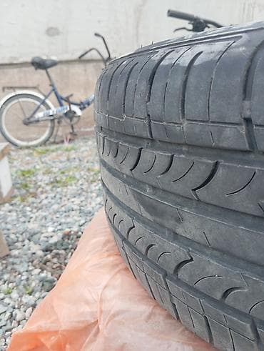 kumho: Шины 235 / 55 / R 17, Лето, Б/у, 1 шт, Легковые, Kumho — 1