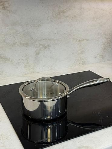 Ковш с крышкой Cranher из нержавеющей стали. Характеристики: -