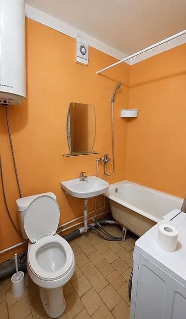 105: 1 комната, 35 м², Кок-Жар мкр 105 серия, 6 этаж — 4