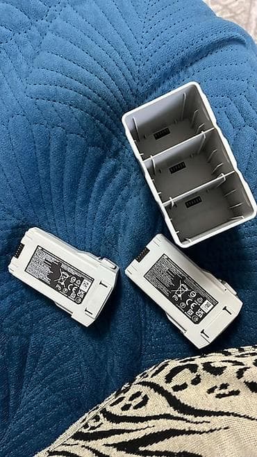 fpv dron: Аккумуляторы и хаб-зарядка для дрона DJI Комплект: - 3 — 1