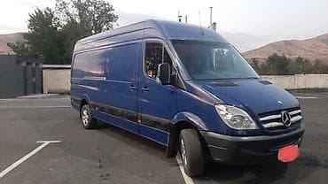 автомат минивэн: Mercedes-Benz Sprinter (длинная база, высокий потолок), синий цвет — 1