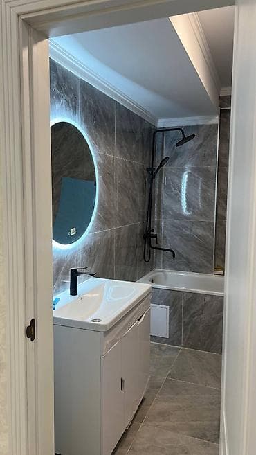 3: 2 комнаты, 54 м², Кок-Жар мкр Элитка, 3 этаж, Дизайнерский ремонт — 9