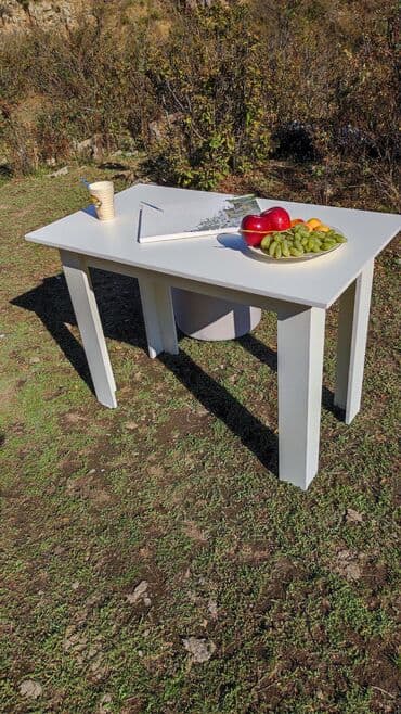 столы и стуля: Столы для всего размеры: длина 1100 мм ширина 600 мм высота 750 мм — 9