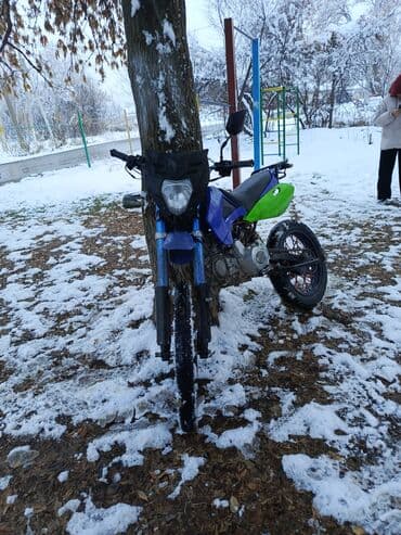 мотоциклдер: Питбайк 125 куб. см, Бензин, Чоңдор үчүн, Колдонулган — 5