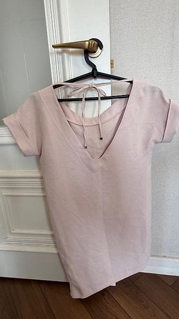 second hand: Рубашка в клетку оверсайз - Свободный крой «овер стандарт» - — 7