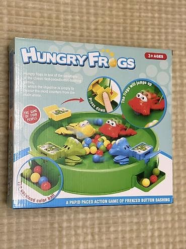 Настольная игра Hungry Frogs (Scramble for Peas) - Динамичная