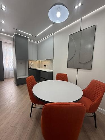 5: 2 комнаты, 56 м², Асанбай мкр Элитка, 5 этаж, Дизайнерский ремонт — 4