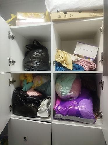 ящики пластик: Шкаф для раздевалки, Б/у, ЛДСП — 2