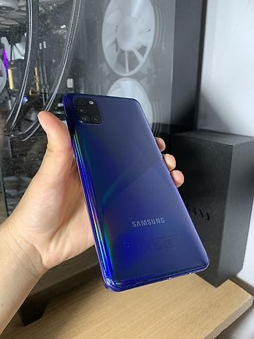 amazon kindle fire: Samsung Galaxy A31, Б/у, 128 ГБ, цвет - Синий, 2 SIM — 3