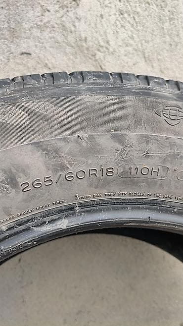 Шины 265 / 60 / R 18, Всесезонная, 1 шт, Внедорожные (АТ/МТ), Michelin