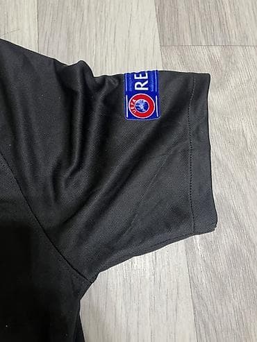 форма футбольный: Футбольная майка Paris Saint‑Germain (PSG) — специальная чёрная версия — 2