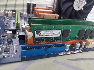 pc servise: Материнская плата для ПК, Б/у, ASRock, LGA775, ATX — 9