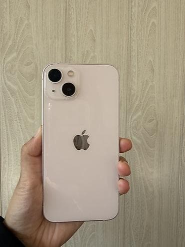a 72: IPhone 13, Б/у, 256 ГБ, Розовый, 74 % — 1