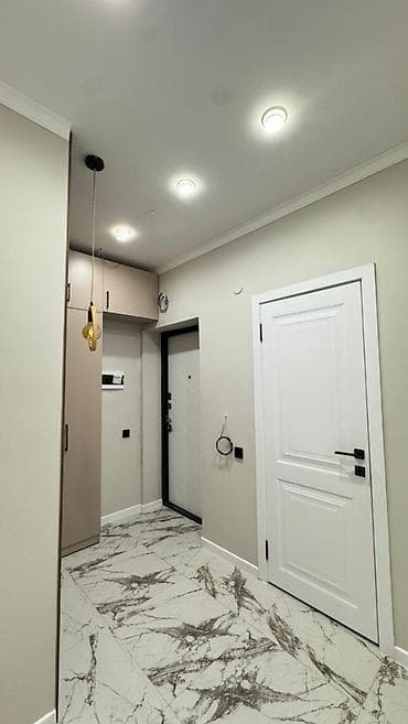 osh flat: 2 комнаты, 56 м², Кок-Жар ж/м Элитка, 10 этаж, Дизайнерский ремонт — 5