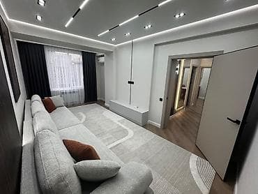 discovery studio: 2 комнаты, 56 м², Асанбай мкр Элитка, 5 этаж, Дизайнерский ремонт — 1
