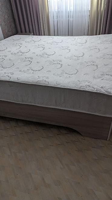 матрас ортопедический бу: Ортопедический матрас, Б/у, Другой бренд, Семейный, Кыргызстан, Матрасы средней жесткости, Кокосовая койра, Самовывоз — 3