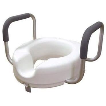 Глюкометрлер: Насадка на унитаз с поручнями. Универсальный подходит на любой унитаз — 1