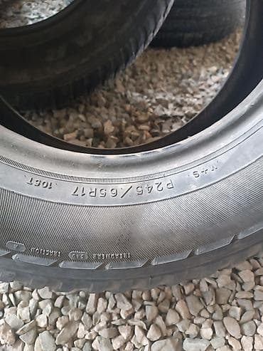 lada 2105: Шины 245 / 65 / R 17, Всесезонная, Б/у, Комплект, Внедорожные (АТ/МТ), GoodYear — 1
