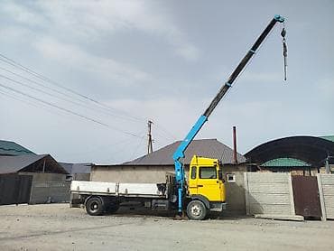 погрузка кара: Услуги манипулятора (кран-борт) - Бортовой грузовик Mercedes Atego с — 1