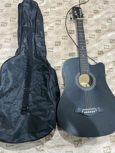 купить синтезатор ямаха в бишкеке: Гитара акустическая — 1