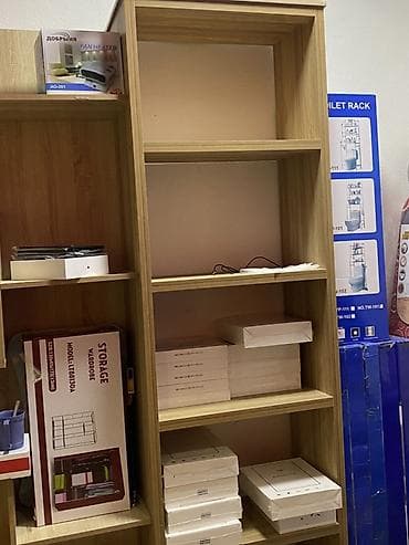 мебельный щит: Книжная полка, ЛДСП, Напольная — 3