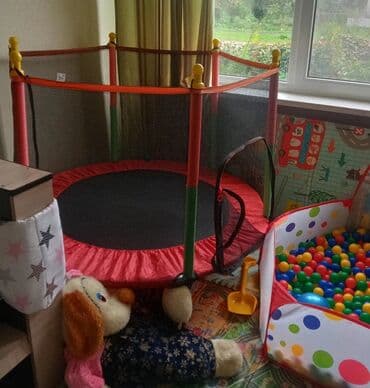 домик для: Батут Каркасный, Новый — 3