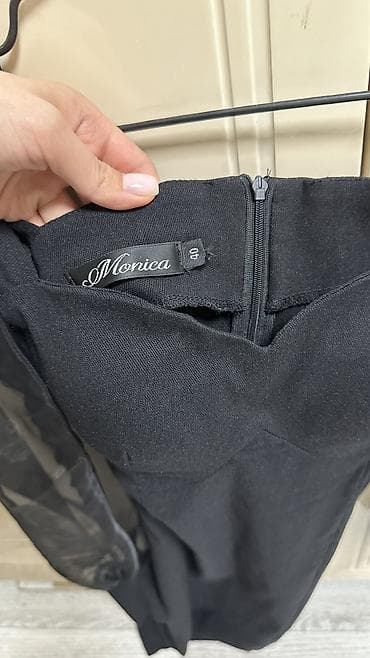 шифоновое платье: Вечернее платье, Коктейльное, Шифон, С рукавами, Корсет, S, M — 3