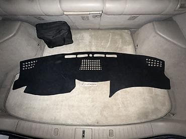 выхлоп x5: Ворсовые Накидка на панель Lexus, цвет - Черный — 1