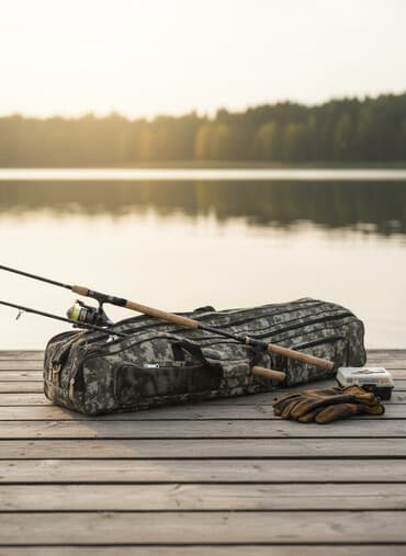 Чехол для удочек 120 см, камуфляж - Длина: 120 см (маркировка на