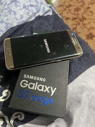 купить samsung galaxy s7: Samsung Galaxy S7 Edge Duos, цвет - Золотой, 2 SIM — 7