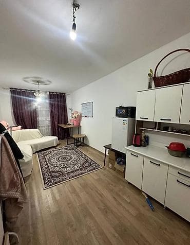 квартира студия бишкек аренда: Студия, Риэлтор, Без подселения, С мебелью полностью — 1