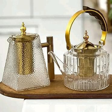 чайник заварной: Заварочные чайники из термостойкого стекла с металлическим ситечком - — 3