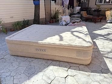 лежаки для бассейна: Надувная кровать, Двухстворчатая, Intex, длина - 203 см — 2