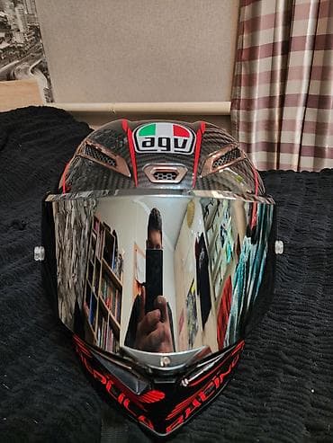 Спорт жана эс алуу: Шлем AGV pista gp RR Идеальная копия оригинала в мельчайших деталях — 1