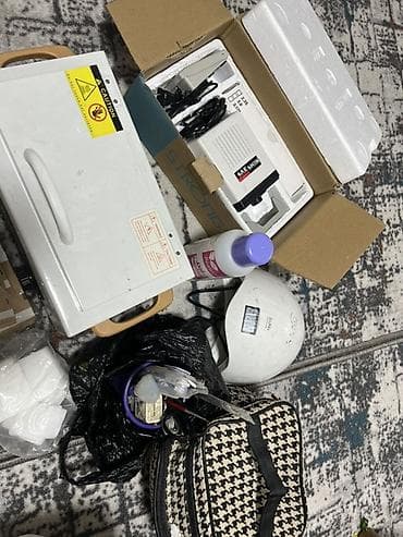 фризеры: Комплект для маникюра/педикюра и наращивания ногтей Состав набора: - — 1