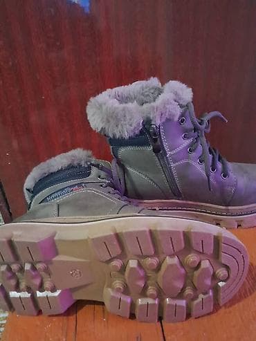 обувь женская 41: Мужские ботинки, 33, Fashion, Б/у, цвет - Серый, Самовывоз — 3