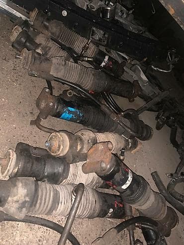 w203: Задний амортизатор Mercedes-Benz Б/у, Оригинал — 1