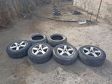 диски для мазда: Колеса в сборе R 15, Всесезонная, Б/у, Легковые, Литые, отверстий - 5 — 2